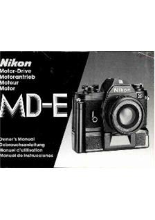 Nikon MotorDrives - all manual. Camera Instructions.